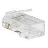 Tripp Lite Ca6 RJ45 Pass-Through UTP Modular Plug 100 Pack (N232-100-UTP)