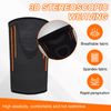 Ninnyi 2 Pcs Thigh Compression Sleeve, Breathable & High Elastic Hamstring Support for Men Women