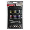 Bigman ATS-132 Ratchet Tool, 23-Piece Set, Ratchet Handle, Bit, Socket
