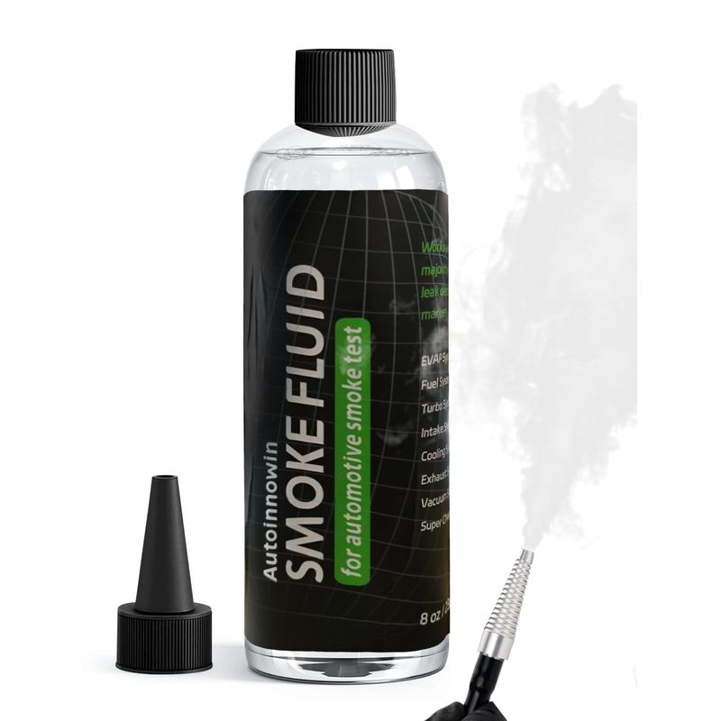 Smoke Fluid Solution - 8oz Automotive Smoke Machine Liquid for Evap ...