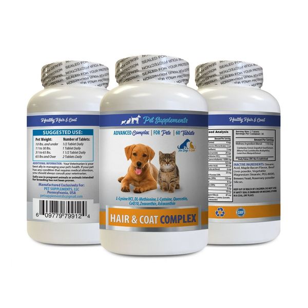 cat healthy skin - PETS HAIR AND COAT COMPLEX 1B - cat vitamin b12