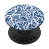 William Morris Blue and White WildFlower Thistle PopSockets Adhesive PopGrip