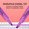 WHJJK Tank High Lighters, Chisel Tip, Assorted Fluorescent, 12 Count by Sharpie, 25145