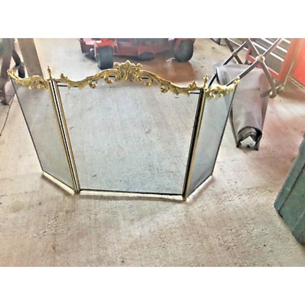 BRASS FIREPLACE SCREENS