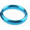 Aluminum Seamless Cock Ring - 1.57" (40mm) - Blue