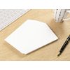 Silvine 6x4" 100% Recycled Flash Cards - Lined (100 Cards) White