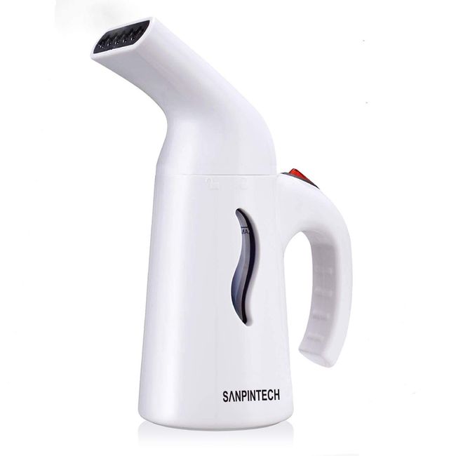 Sanpintech Steam Iron, Clothes Steamer, Iron Mittens, Storage Bag Included, Handy Steamer, Easy to Use for Men, Single Assignment, Bachelorette, Business Trips, Travel, Living Alone, Home Use, Odor Resistant, Lightweight, 4.9 fl oz (140 ml), Japanese Inst