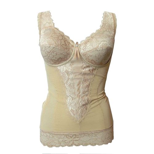 Tamura YTP04 Women's Body Shaper Camisole, flux beige