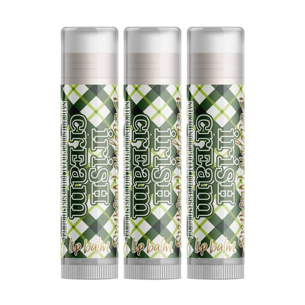Delight Naturals Irish Cream Lip Balm - Three Pack
