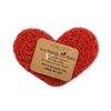 Soap Lift Red Heart, Bio Plastic, BPA Free Soap Deck