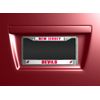 Rico Industries New Jersey Devils Standard Chrome License Plate Frame 6 x 12.25-"