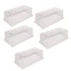 SUNPACK Sundome Plastic Multi-Vented Humidity Dome, Clear, 7" (Pack of 5)