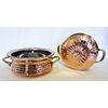 Copper Stainless Steel Handi Small & Medium with Handle (Small & Medium)