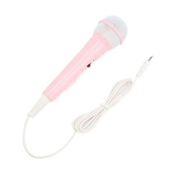 Karaoke Microphone for Kids, 3.5mm Wired Microphone Music Toy, Portable Story Learning Machine Children Singing Mic, Educational Gifts for Girls Boys Birthday ()