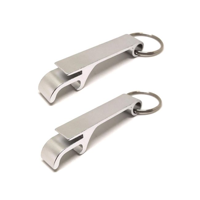 Wumio Bottle Openers Portable Set of 2 Portable Lightweight Compact Size for Traveling Abroad and Outdoor Activities Bottle Opener