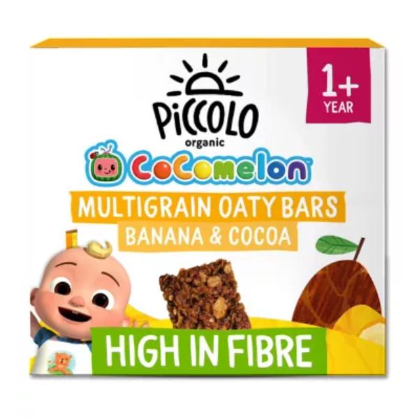 Piccolo oaty bar banana & cocoa 20g 6s