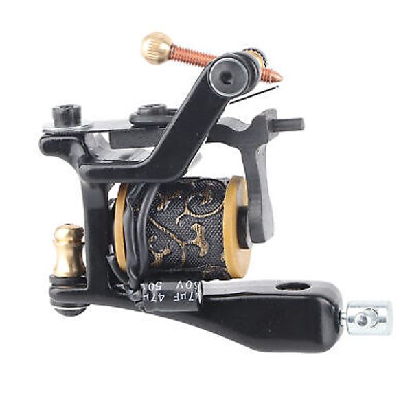12 Warps Coils Wire Unique Pattern Tattoo Machine Gun Alloy Single Wire Coil Mgr