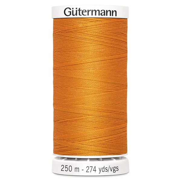 Gutermann Sew All Polyester Thread, 250Mtr, Satsuma (0350)