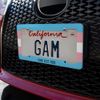 GRAPHICS & MORE Personalized Custom 1 Line Transgender Pride Flag License Plate Tag Frame
