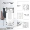 8 Packs Deodorant Containers 30ml/1oz Twist-up Deodorant Bottles Empty Plastic Bottom Filling Stick Deodorant Tube Refillable DIY Lip Blam Tubes