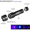 Ultrafire Uv Blacklight Flashlight 30X Brighter Adjustable Zoom Pet Urine Det...