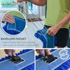 24 Inch Microfiber Dust Mop | Medium Washable Commercial Mop Head Replacement, P