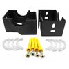 B & Z Vertical Column Dual Arm Radiator Brackets