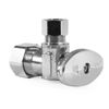 10-Pack EFIELD Angle Stop Valve 1/2" Nominal (5/8" OD) Compression x 3/8" OD, 1/4-Turn