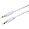 3.5MM Stereo Slim White 2M, Audio & Video Cable Assemblies Qty X 1