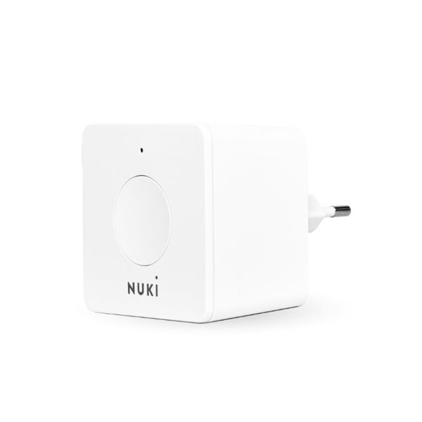 Nuki Bridge, WLAN Bridge, Erweiterung für Smart Lock & Opener, ermöglicht WLAN Verbindung, Sperren des Smart Lock aus der Ferne, Erweiterung für das Smart Lock, Alexa, HomeKit, Google, Nuki Smart Home