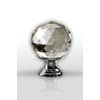 Satin Chrome 30mm Crystal Cupboard Knob Made With Swarovski Elements