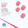 Dynarex Dentifrice-Flavored Swabsticks, Pleasant Tasting Cotton Swabs that Gently Soothe and Refresh Dry Mouth, Individually Wrapped, 1 Box of 250