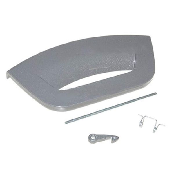 SPARES2GO Door Handle Kit For Hotpoint Washing Machine (Grey/Graphite)