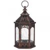Online Garden Centre Battery Lit Moroccan Style Plastic Firefly Maroc Lantern