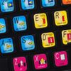 AVID MEDIA COMPOSER KEYBOARD STICKERS