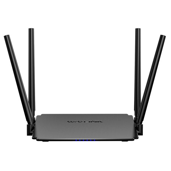 WAVLINK 1200Mbps Dual Band WiFi Router, 867 Mbps/5 GHz + 300 Mbps/2.4GHz Wireless Router with Router/AP/Repeater Mode, 4x5dBi Antennas, 10/100Mbps WAN/LAN, Beamforming Tech