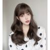 M Grande DY14A Premium Line Wig, Supervised by Top Stylist, 6-Piece Set, Richline, Women's Wig, Long, Face Shrinking, Rich Brown