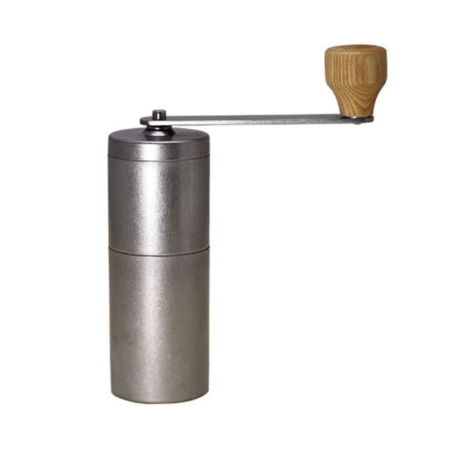 VINTAGEINOX Coffee Grinder, Made in Japan, Ceramic Blade, Stainless Steel, Aging, Unbreakable, Dishwasher Safe