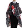 VOCOSTE Hair Cutting Barber Cape Cloth Professional Barber Gown Waterproof 160 x 145 cm Polyester Black Red White