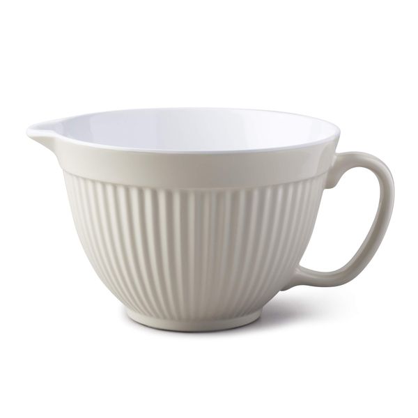 Zeal G208C Mixing Bowl/Batter Jug, Cream