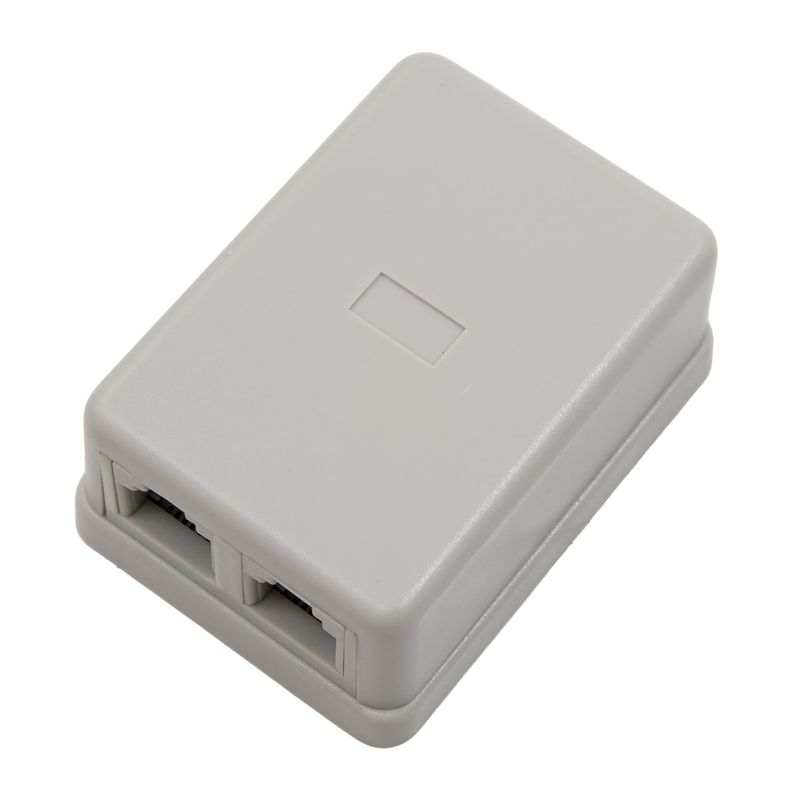 Maxar Electric Modular Outlet, 2 Outlets, For Expansion, Includes Capacitor, For Connecting to ...