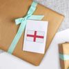 4 x 'England Flag' Gift Tags/Labels (GI00027386)