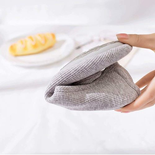 AOIREMON Women's Portable Slippers, Lightweight, For Spring & Summer, Exam Examination Class Slippers, Washable, Room Shoes, Anti-Slip, Easy Walking, Breathable, grey B