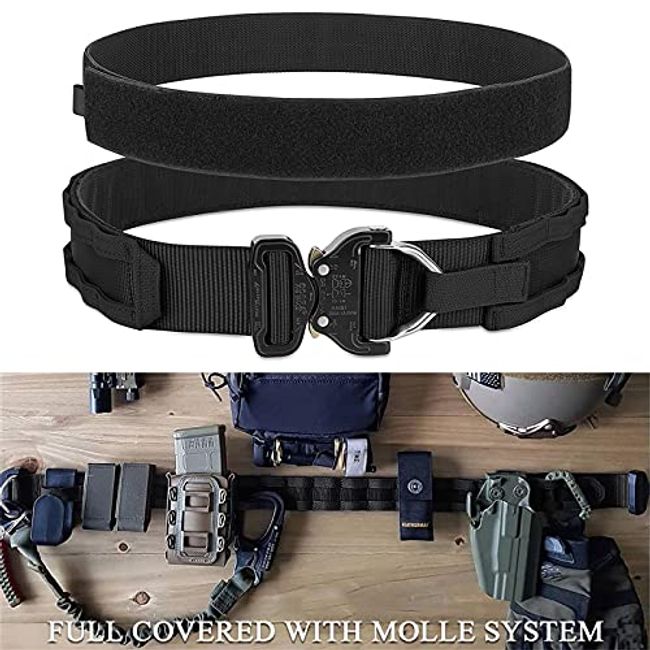 Emerson Gear Cobra 1.75 Tactical D-Ring Rigger Belt ( Black / M )