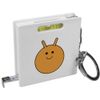'Orange Space Hopper' Keyring Tape Measure/Spirit Level Tool (KM00043610)