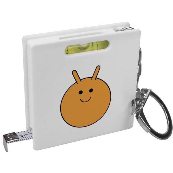 'Orange Space Hopper' Keyring Tape Measure/Spirit Level Tool (KM00043610)