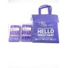 Sleep In Rollers - 20 Purple Rollers Gift Set inc Purple Draw String Bag