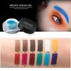 Eyebrow Cream, Waterproof Eyebrow Gel Long Lasting Brow Pomade with Brush, Natural Versatile Tinted Brow Gel Creates Natural Looking Brows for Holiday Parties Makeup (2#Dark brown)