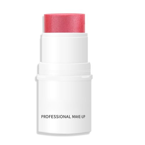Cream Blush Stick for Cheeks, Waterproof Cream Makeup Blush Stick, Long-Lasting Multi-use Blush Makeup Stick, Natural-Looking, Lightweight Skin Tint Blush Makeup for All Skin