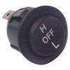 Symtec 300005 Replacement Hi-Low Flush Mount Rocker Switch for ATV Snowmobile Hand Warmer